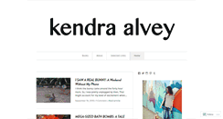 Desktop Screenshot of kendraalvey.com